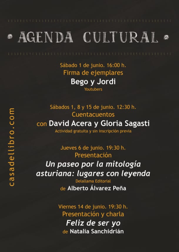 Eventos culturales junio Oviedo