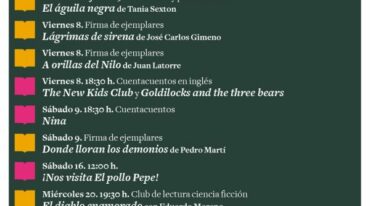 Agenda cultural de noviembre en Casa del Libro Albacete