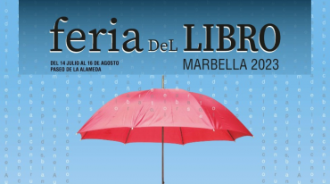 Extracto cartel Feria del Libro de Marbella 2023